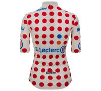 Tour de France Femmes avec Zwift 2026 Polka Dot Jersey - Mountain Classification Leader Fan Line Short Sleeve Women - Classic Fit - M