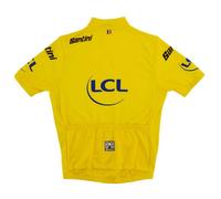 Santini Tour De France Gpm Leader Short Sleeve Jersey Yellow 13 Years Boys,Girls