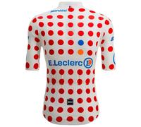 Santini Tour De France Official Polka Dot 2025 Short Sleeve Jersey White S Men S White / Red