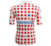 Tour de France 2026 Polka Dot Jersey - Mountain Classification Leader Fan Line Short Sleeve - Classic Fit - XXL