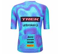 Santini Trek Factory Racing 2026 Short Sleeve Jersey Blue,Purple S Men