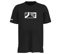 Santini Uci Mtb World Championships 2025 Short Sleeve T-shirt S Black