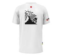 Santini Uci Mtb World Championships 2025 Short Sleeve T-shirt XS White