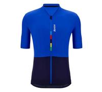 Santini Uci Official Riga Short Sleeve Jersey XS Royal