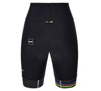 Santini x UCI World Champion Cycling Shorts black Women - XL