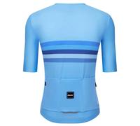 Santini Uci World Champion Belgium 2025 Short Sleeve Jersey Blue XL XL Print