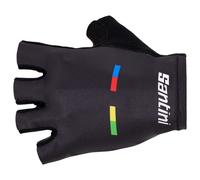 Santini x UCI World Champion Gloves black - M