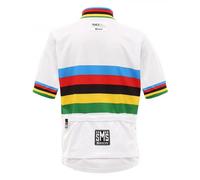 Santini Uci World Champion Short Sleeve Jersey 11 Years White
