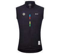 Santini - UCI World Champion Wind Vest Mondo - Cycling vest size S, blue
