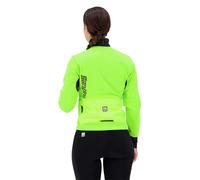 Santini Vega Absolute Jacket Yellow XS Woman XS Lime