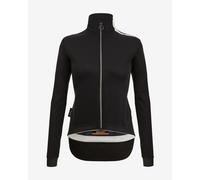 Santini Vega Multi Hood Jacket Black White Women - Slim Fit - XS