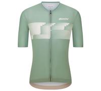 Santini - Verve S/S Jersey - Cycling jersey size L, green
