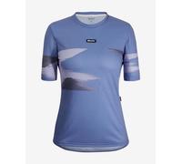 Santini Watt Short Sleeve T-shirt Blue L Women