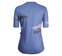 Santini Watt Short Sleeve T-shirt Blue XS Woman XS Royal