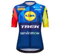 Santini - Women's Lidl Trek Jersey - Cycling jersey size XL, blue