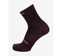 Santini x Eroica Quiete Socks burgundy red - M-L