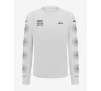 Santini Pirelli Wheel Long Sleeve T-shirt White 2XL 2XL White