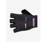 Santini x UCI World Champion Gloves black - S