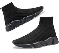 Santiro Women's Walking Athletic Shoes Breathable Knit Slip On Sneakers Size: 5 UK