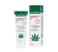 SANTIVERI - Cannabiactive Forte Plus CBD, Massage Body Cream with Cannabidiol, Arnica, Harpagophyte, Hypericum and Rosehip, Relaxing Effect for Muscle Tensions and Contractures - 150ml