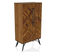 SANTJAGO WOOD HIGH - Chest of drawers Dark Wood Colors