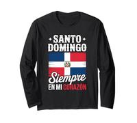 Santo Domingo Siempre En Mi Corazon Souvenirs Native Country Long Sleeve T-Shirt