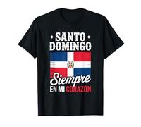 Santo Domingo Siempre En Mi Corazon Souvenirs Native Country T-Shirt