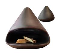 Santo Holder Burner - Ceramic Ash Catcher, Handcrafted Stand, Spiritual Decor | Artistic Incense Tray With Heat Resistance, Longtail Keyword For Home Fragrance, Meditation Space And Yoga Roo