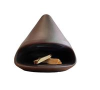 Santo Holder - Ceramic Burner Plate, Santo Incense Burner, Heat Resistant Stain Bowl, Ash Catcher Holder for Ritual Incense | Smudge Stick Holder for Meditation, Spiritual Cleansing