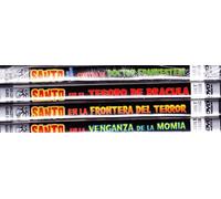 Santo : The Vengeance of the Mummy , En La Venganza De La Momia , the Border of Terror , En La Frontera Del Terror , Santo & Blue Demon Vs. Dr. Frankenstein , Contra El Doctor Frankestein , the Treasure of Dracula , En El Tesoro De Dracula : 4 Pack Set