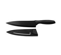 Santoku Chefs' Knife With Sheath, Black