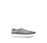 Santoni lace-up sued sneakers - Grey 6-6 1/2-7-7 1/2-8-8 1/2-9-10