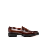 Santoni leather loafers - Brown 5-5 1/2-6-6 1/2-7-7 1/2-8-8 1/2-9-9 1/2-10-10 1/2-11-11 1/2-12
