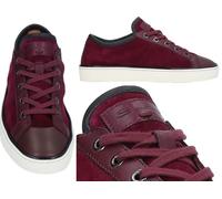 Santoni Leather Low Top Sneakers City Trainers Slippers Shoes New 41