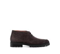 Santoni Rock lace-up suede boots - Grey 5-6-6 1/2-7-7 1/2-8-8 1/2-9-9 1/2-10-10 1/2