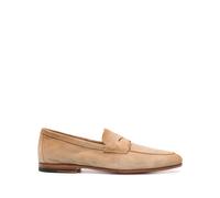 Santoni suede penny loafers - Brown 6 1/2-7-7 1/2-8-8 1/2-9-10-11-12