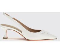 SANTONI Taylor Leather Slingback Pumps - Size: 41 - female