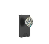 Santorini Greece From The Sky PopSockets PopWallet for MagSafe