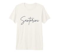 Santorini Greek Island Vacation Souvenir Greece Tourist Premium T-Shirt