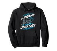 Santorini Is Always A Good Idea Travel Pullover Hoodie