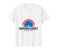 Santorini Sunset Caldera View T-Shirt