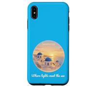 Santorini - Where Light Meets the Sea Case for iPhone XS Max