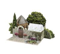 SANTORO 3D Pop Up Greeting Card - The Summer House - New Home, Countryside, Holiday, Birthday, Anniversary