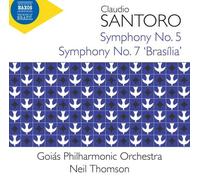 SANTORO/GOIAS PHILHARMONIC ORCH/THOMSON: SYMPHONIES 5 & 7 - CD
