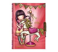 Santoro Gorjuss - Lockable Notebook - Carousel