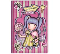 SANTORO Gorjuss - Mini Notebook with Stickers - First Prize