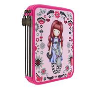 SANTORO GORJUSS Plumier Doble Unisex Kids’ Purse, Pink (Rosa), 4x19x24 Centimeters (W x H x L)