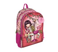 Santoro London Gorjuss™ Fairground Carousel 28l Backpack Pink