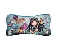 Santoro Unisex Kids 271gj35 Flat Neoprene Pencil Case Gorjuss Curiosity , Blue, M UK