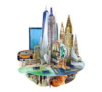 SANTORO Pirouette, 3D Pop Up Greeting Card - New York City - For Him, For Her, Birthday, Thank You, Destination